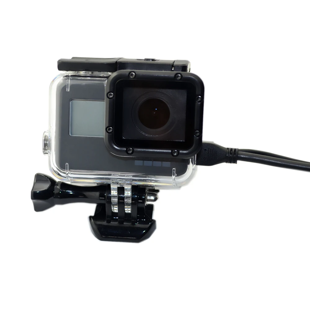 Ms. L. Meilyadigital для Gopro защитный корпус боковое открытое водонепроницаемый чехол для GoPro hero 5 HD экшн-камеры