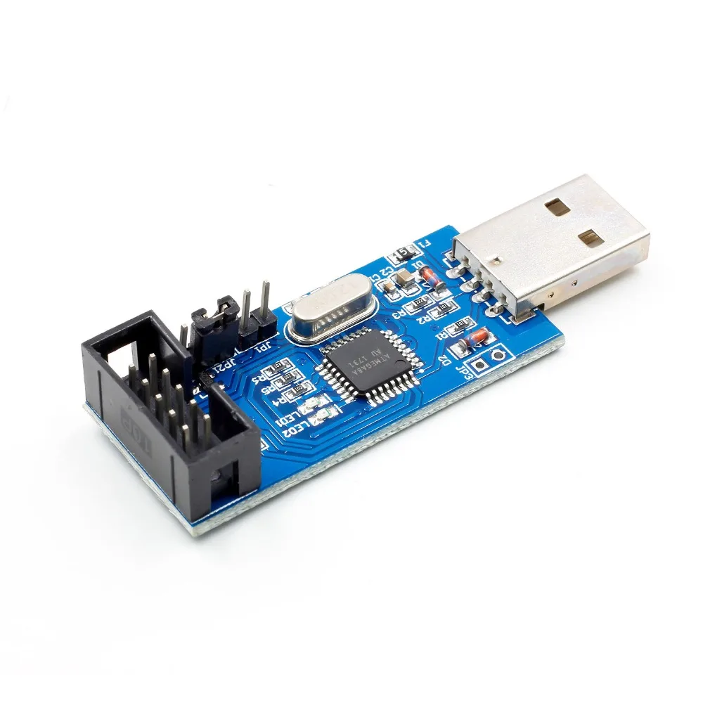 USB ISP программист светодиодной лампой для AVR ATMega ATTiny 51 AVR доска загрузчик ISP