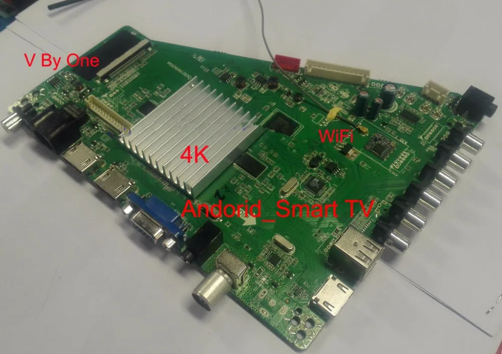 MSD6A638JQ V6.0 Android 4K ЖК-драйвер светодиодный wifi DTMB DVB-T2