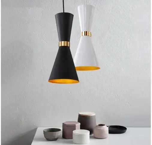 Online Lámpara colgante moderna para interiores, luz de baño, luces de aluminio, lámpara de suspensión, lámpara de noche para comedor, lámpara colgante