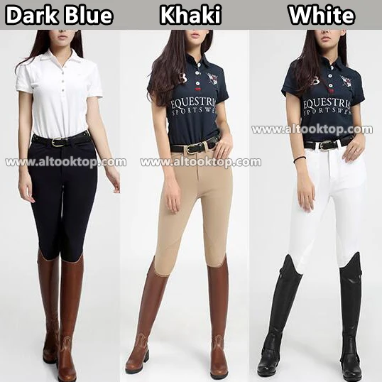 Free DHL 10pcs women horse riding chaps calca montaria feminina