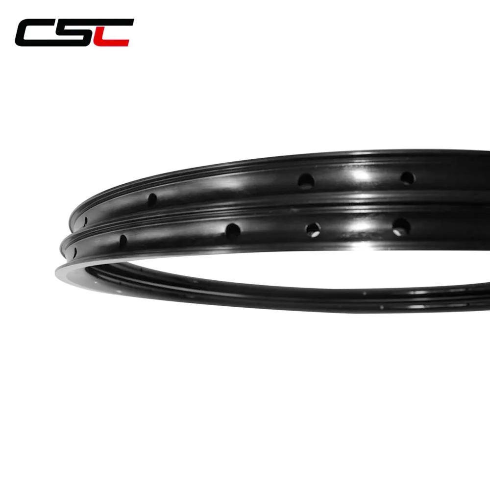 Flash Deal 23.8mm width Kinlin XR26T road bicycle 26mm Aluminium Alloy Tubuless Bike rims with 20 24 2:1 Ratio holes ( inner wide 19mm ) 2