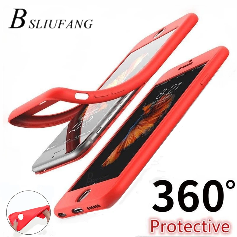 360 funda de teléfono de lujo de protección de cuerpo completo para iPhone 8 7 6 6 S Plus silicona suave TPU delgada trasera cubierta para iPhone XS MAX XR 5 5S 360 funda de teléfono de lujo de protección de cuerpo completo para iPhone 8 7 6 6 S Plus silicona suave TPU delgada trasera cubierta para iPhone XS MAX XR 5 5S