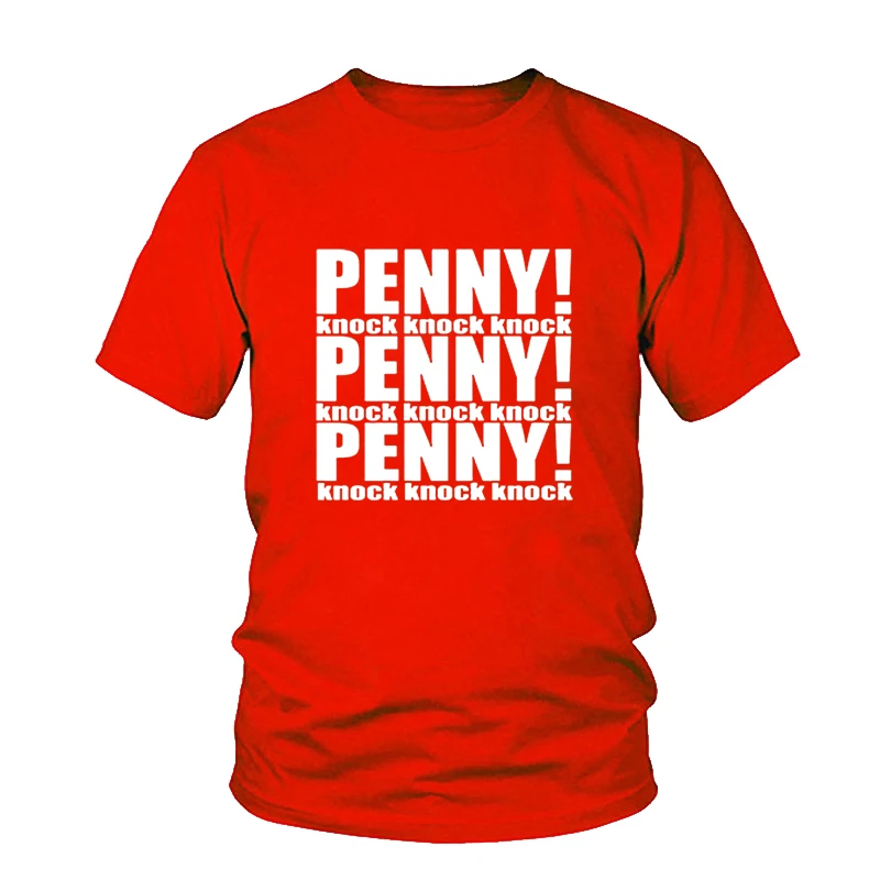 Новая футболка Sheldon Penny женские футболки с коротким рукавом tv Play The BIG BANG Theory | Футболки -4000026539064