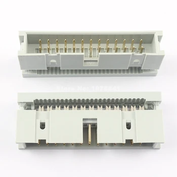 

10 Pcs Per Lot 2.54mm Pitch 2x13Pin 26 Pin Male Straight IDC Box Header Cable Connector