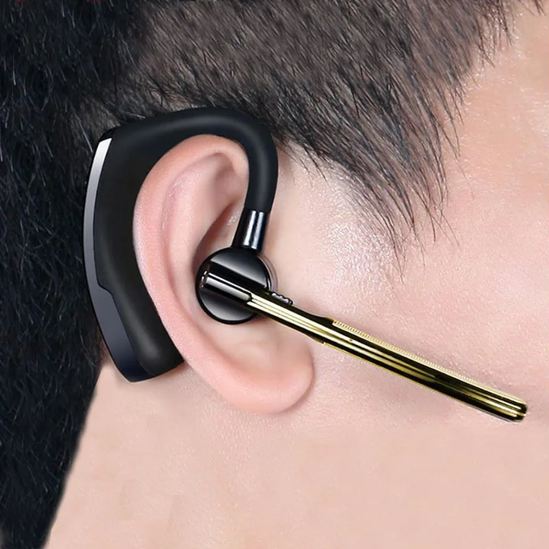

Business Audifonos Bluetooth Ear Hook Stereo Handsfree Headset Voice Control Waterproof Wireless Headphones MGR-P8