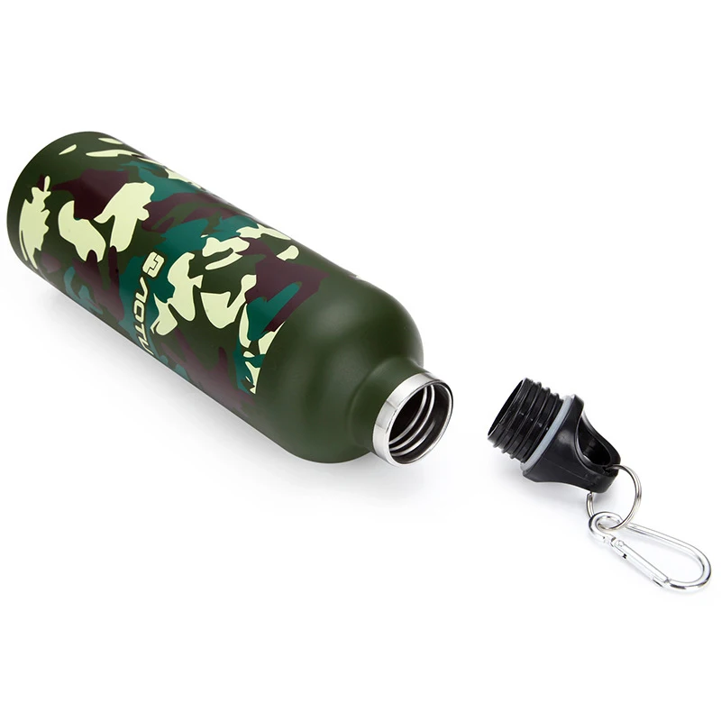 camouflage double layer thermal cup for outdoor sport vacuum insulated