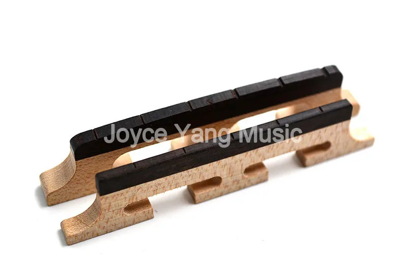 Niko Maple Rosewood Top 4/5/6 Corde Banjo Bridge Luthiers Per Chitarra A 3 Gambe