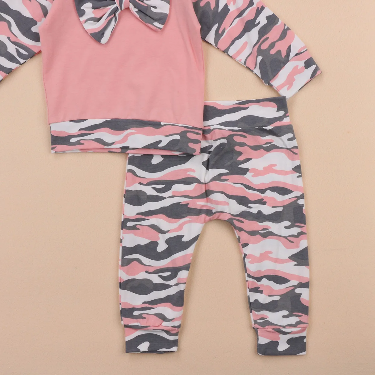 pink camo outfits for babies
