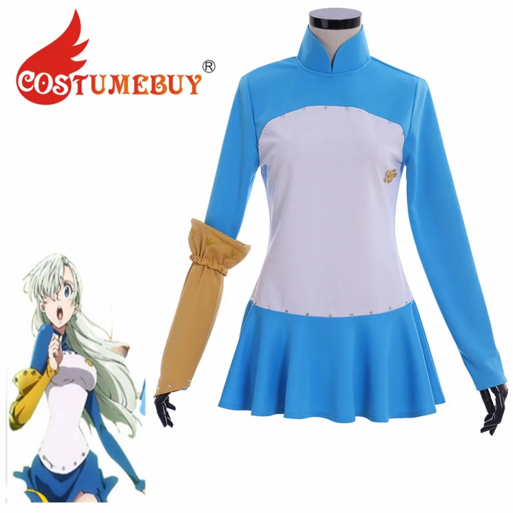 CostumeBuy аниме The Seven Deadly Sins Elizabeth Liones карнавальный костюм Nanatsu no тайзай L920 |