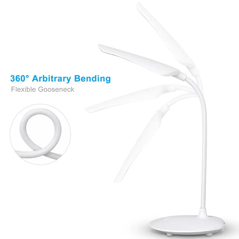 

AGM Led Desk Lamp USB Sleep Night Light Touch Sensing Table Lamp 3 Modes Eye Protection Book Light For the Bedroom Decoration