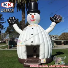 moonwalk надувной снеговик джемпер, Рождество надувной снеговик отказов дом для продажи