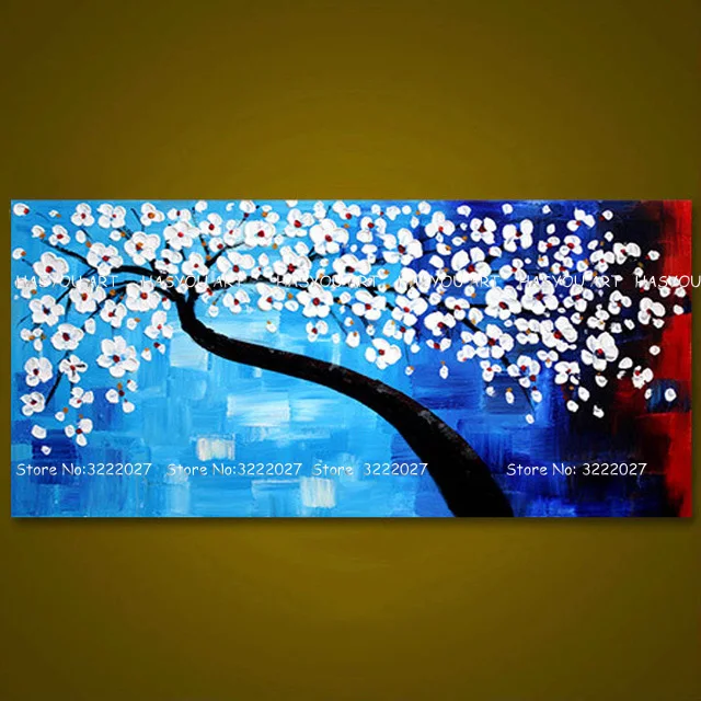 Unframed-Blue-White-Flower-Tree-Handpainted-Oil-Painting-Modern-Wall-Art-Palette-Knife-Oil-Painting-For.jpg_640x640