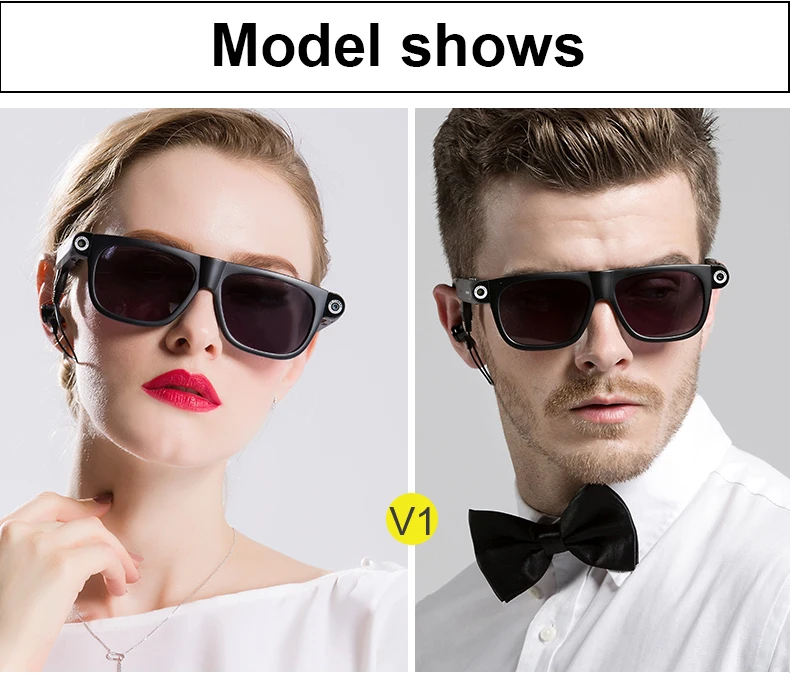 New Multifunction Bluetooth glasses Support to