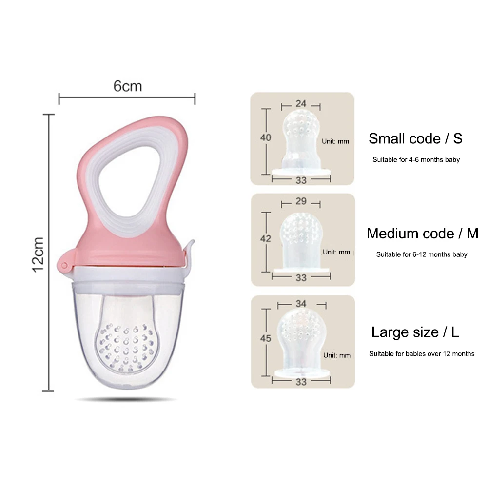 Прекрасный безопасный бутылочки для кормления соска детский силиконовый мешок для укуса соска для детского соска для еды, фруктовый Ниблер, дополнительное устройство