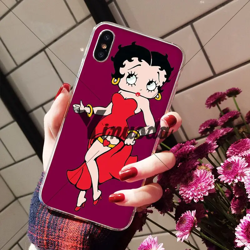 cartoon cute Betty boop