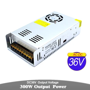 

Regulated DC Power Supply 36V 8.3A 300W Driver Transformer AC To DC36V SMPS For LED Lighting Monitor 3D Printer Stepper Motor
