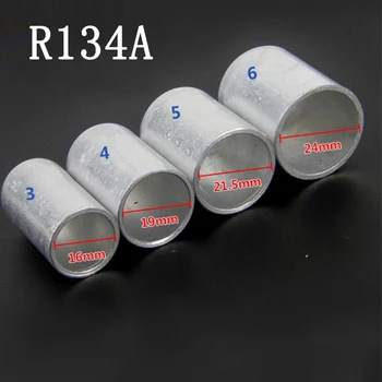 

3/8'' 1/2'' 5/8'' 3/4'' For Car A/C Air Conditioning Standard/Reduced Barrier Refrigerant Hose 100PCS Aluminum Crimp Ferrule
