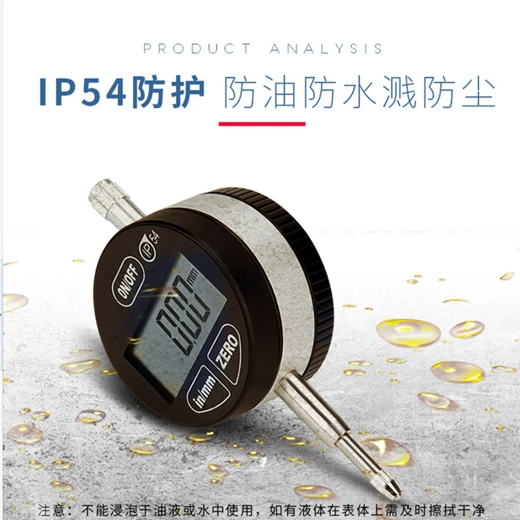 ip54 à prova de óleo micrômetro medidor