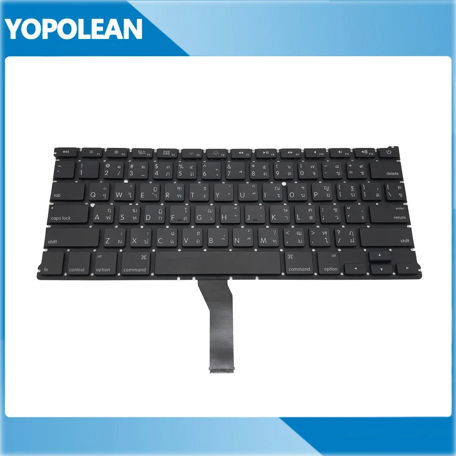 

5 PCS Replacement Thailand Thai Keyboard For Apple Macbook Air 13" A1369 A1466 2011-2017