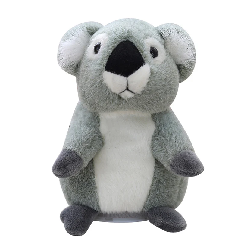 18 см говорящая коала животное плюшевая игрушка; развивающая игрушка плюшевые куклы для Детский подарок YJS; Прямая поставка - Цвет: as show