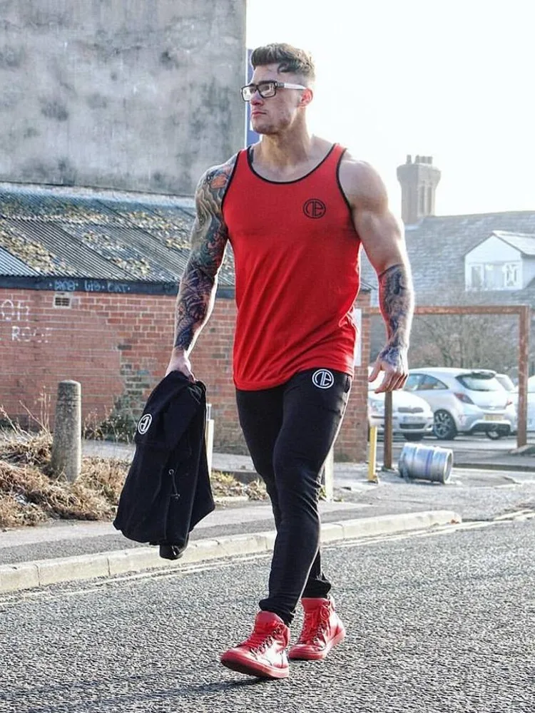 

One Athletic Men Sportswear Pants Casual Elastic Pant For Mens Fitness Workout Pants Loosen Sweatpants Trousers Jogger Pants