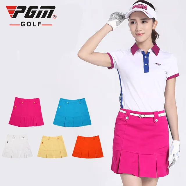 freeshipping PGM Ladies golf skirts Korean sports short skirt clothing