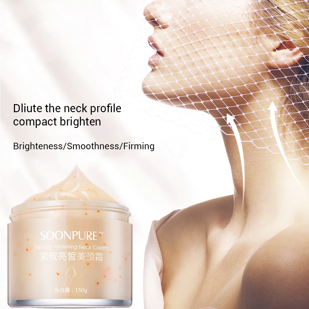 

150g Neck Cream Anti Wrinkle Remove Neck Mask Whitening Firming for Neck Masks Skin Care Delicate and Slippery