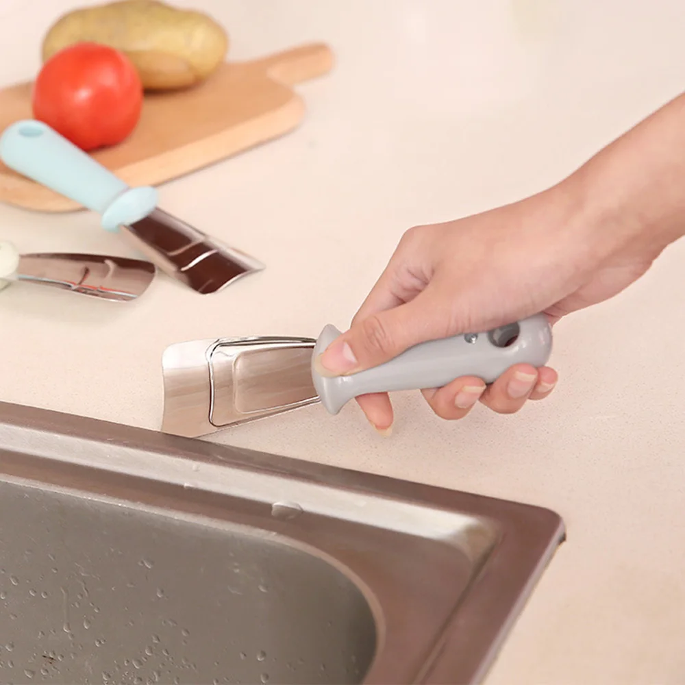 Кухонные чистящие гаджеты холодильник из нержавеющей стали, лопатка для льда, размораживающая лопатка для еды многофункциональные инструменты Veg