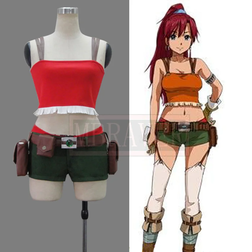 Gargantia On The Verdurous Planet Bellows Uniform Cos Clothing Cosplay Costume