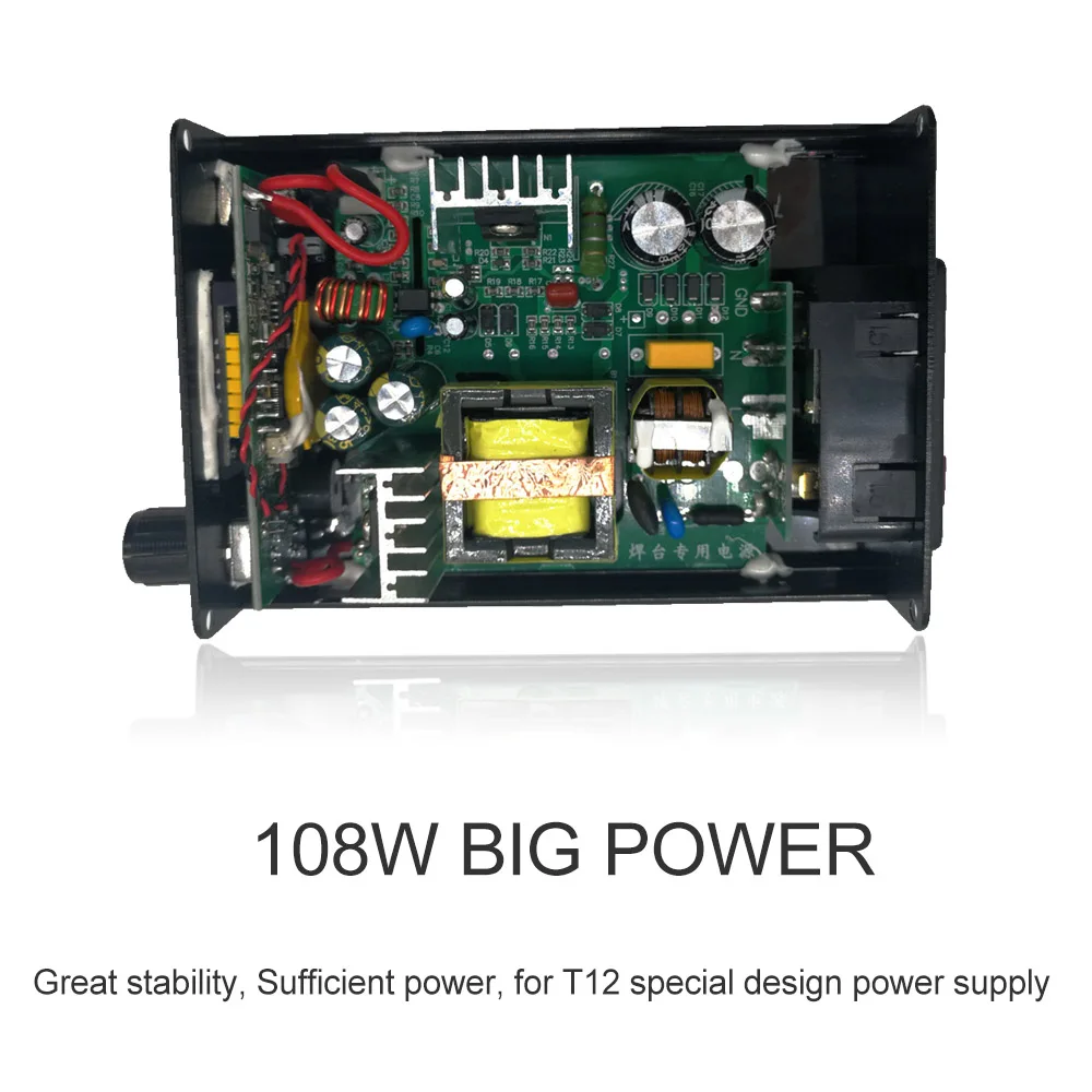 Kopen STM32 T12 Soldeerstation Soldeerbout Oled 1.3 Digitale Station Soldeerbout Tip Lassen Tool Zonder Stekker