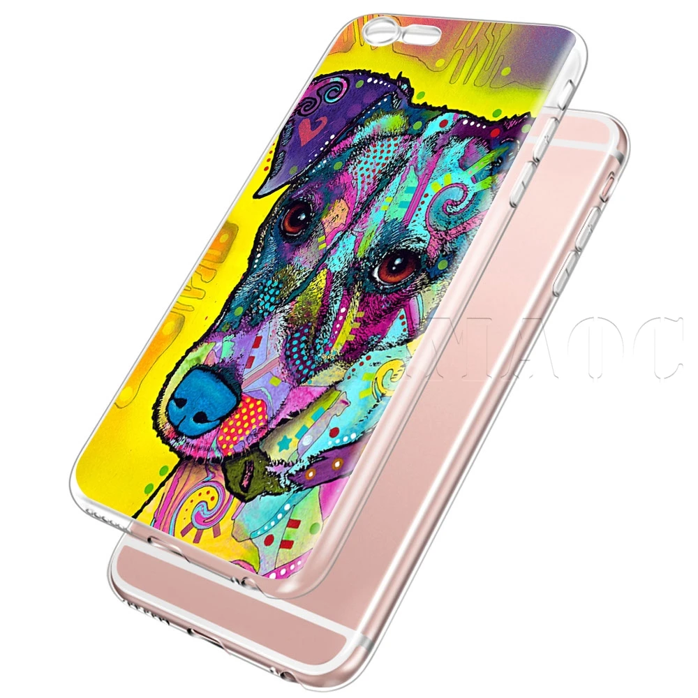 Мягкий силиконовый чехол YIMAOC Джек Рассел терьер для iPhone 11 Pro XS Max XR X 8 7 6 6S Plus 5 5S se