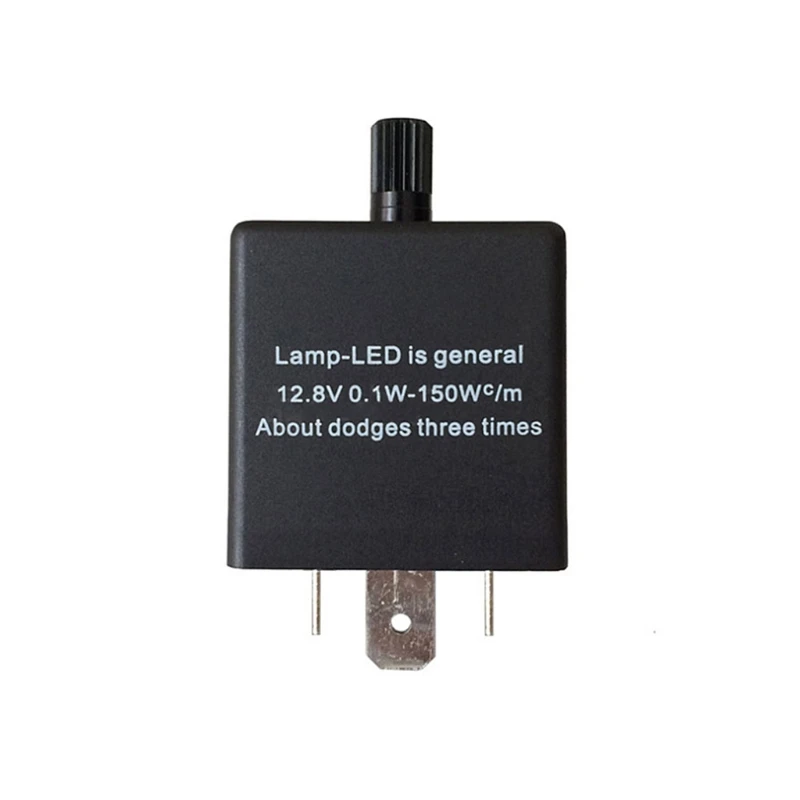 12V 3-Pin Adjustable Frequency LED Flasher Relay Motorbike Fix Blinker Indicator | Обустройство дома