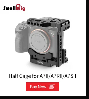 SmallRig A7M3/A7M2 DSLR камера ЖК-экран солнцезащитный козырек для sony A7 A7II A7III A9 серии камеры s 2215