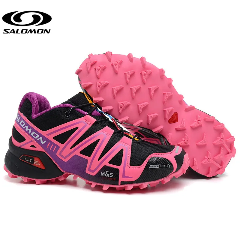 Salomon Speed Cross 3 CS III Women Shoes Outdoor Woman Breathable Running Shoes Zapatillas Mujer Deportiva Salomon Shoes
