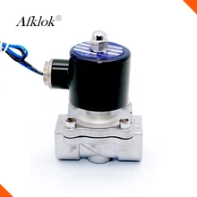 2W-250-25 2Way высокая температура 80 градусов BSP NPT резьба SS нормально закрытый DN25 24 В электромагнитный клапан 1"