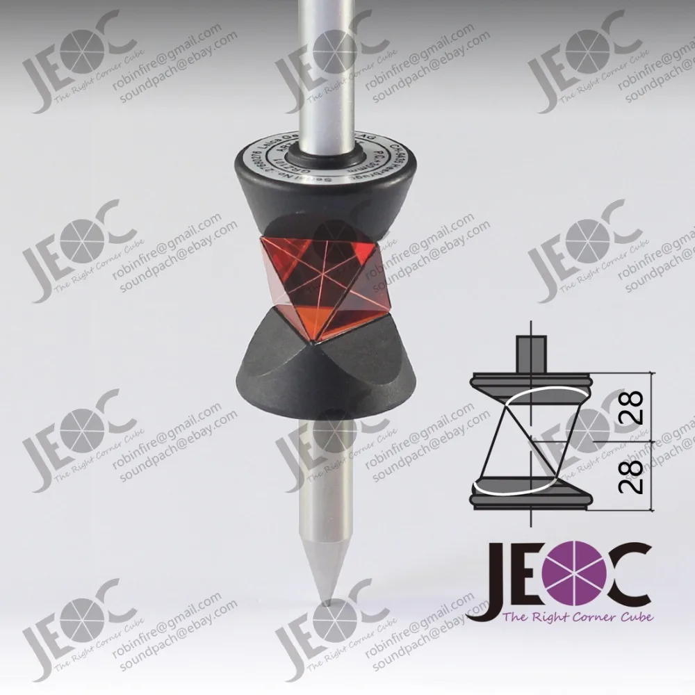 

New Mini 360 Degree Prism Set For Leica Total-Station . A Replacement Of GRZ101S
