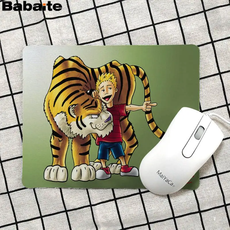 Babaite крутой новый Calvin Hobbes силиконовый коврик для мыши хит продаж оптовая продажа