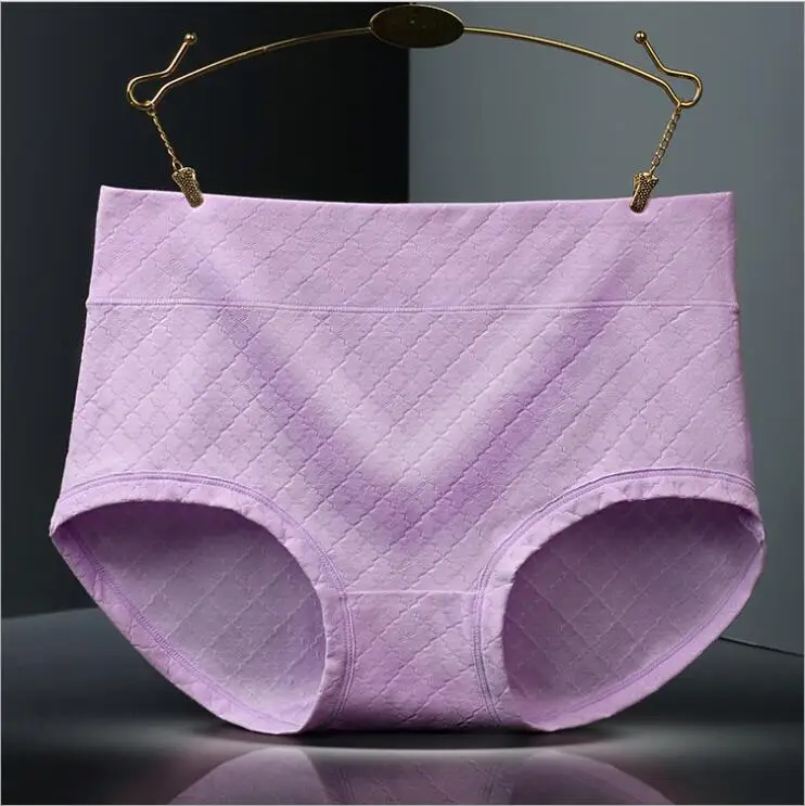 

Free Shipping2018 new product triangle waist lady organic cotton, and fresh underwear.Sive L XL XXL #7357