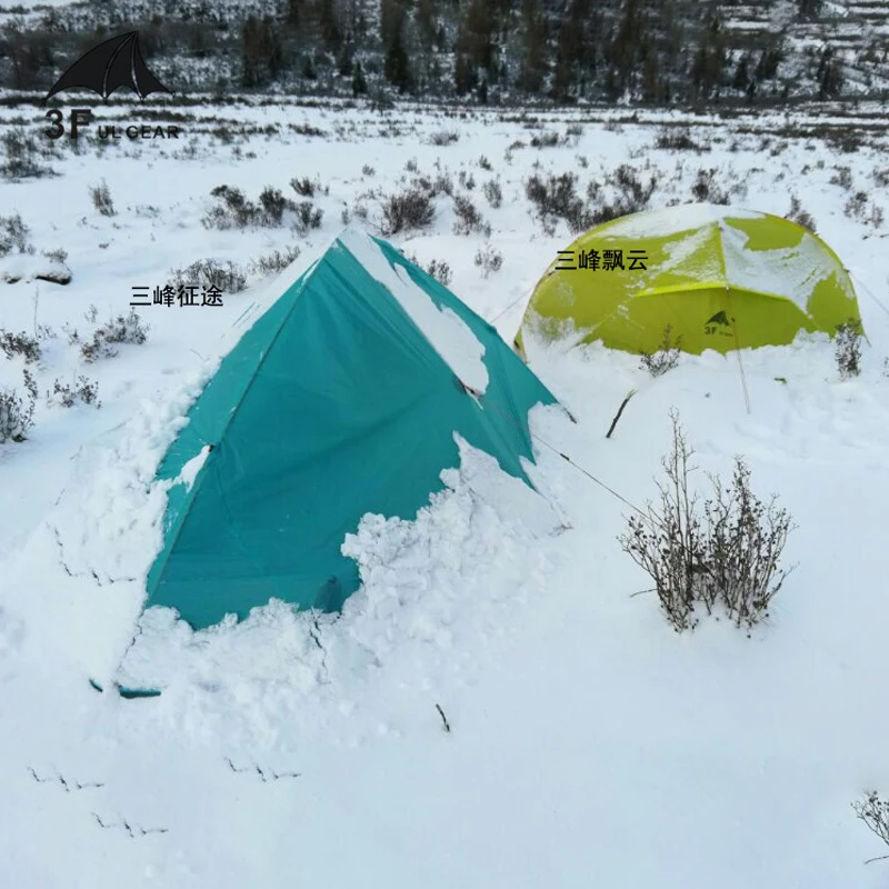3F Сверхлегкий 210T 4 сезона алюминиевые туристические палатки для улицы barraca непромокаемые ветростойкие палатки для кемпинга с ковриком