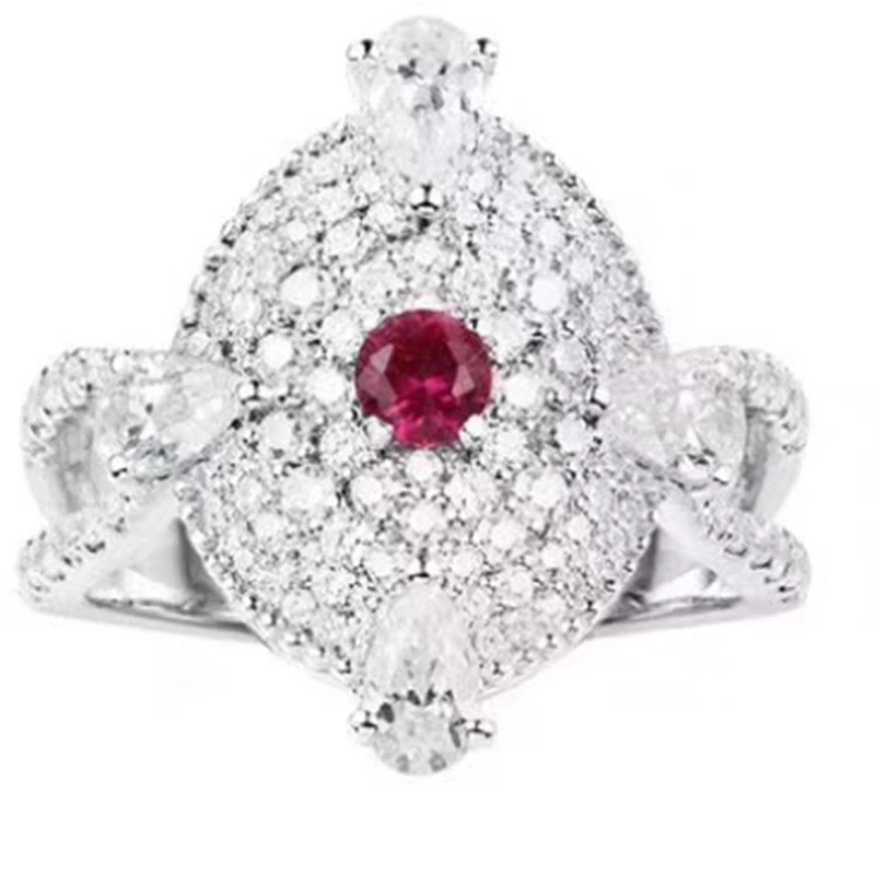 

[MeiBaPJ]Real 925 Sterling Silver Personality Retro Colour Stone Ring for Women with AAA High Quality Stones Party Fine Jewelry