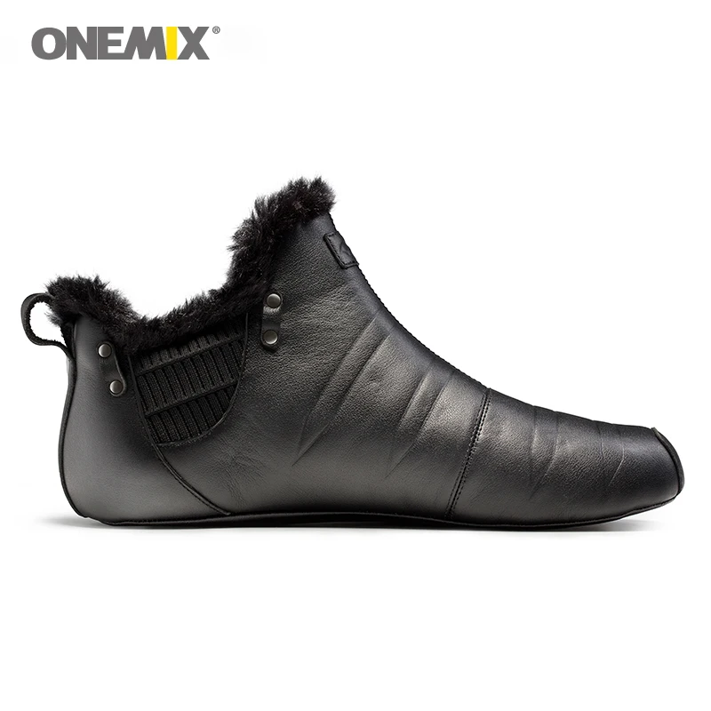 Рабочая теплая прогулочная обувь Onemix унисекс для мужчин без клея бега уличные