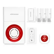 Домашняя сигнализация Охранная домашняя 130 дБ наружная беспроводная сирена Громкая сигнализация SMS оповещение автоматический вызов Анти-Вор детектор движения 868 МГц