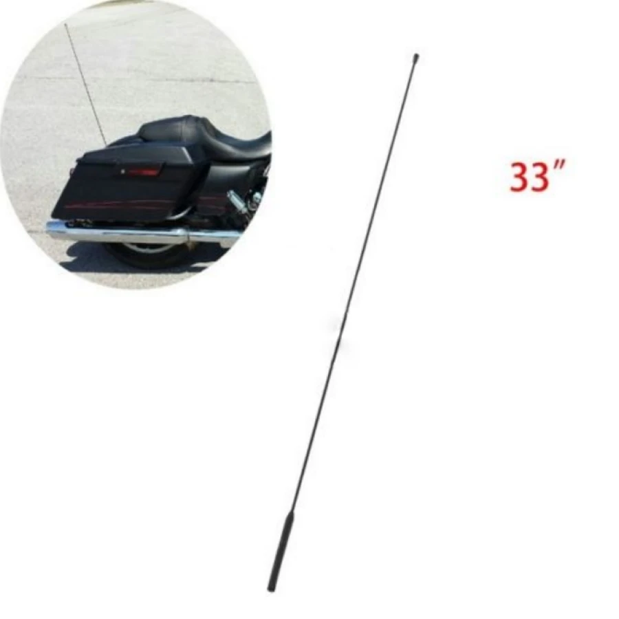 AM FM Antenna For Harley Tour Road Street Electra Glide 86-15 2014 Radio Rubber replacement car am fm radio antenna black