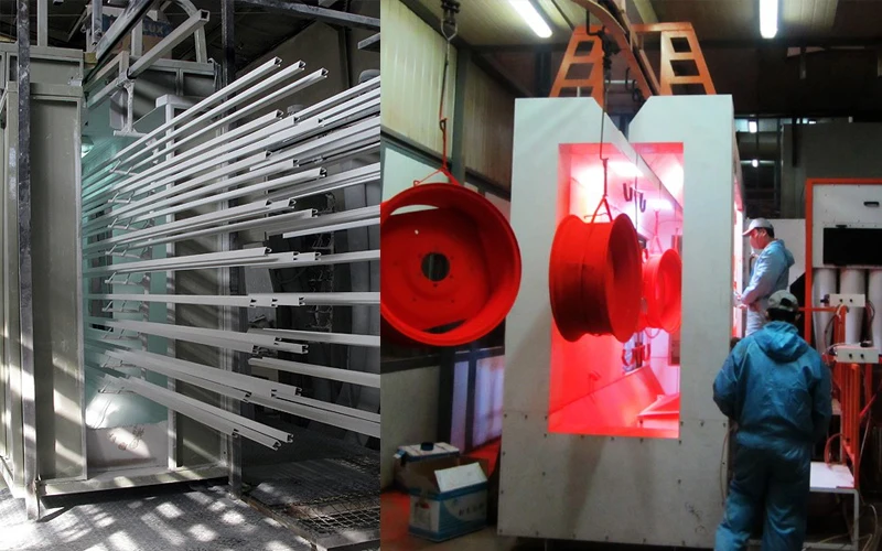 POWDER COATING SPRAY BOOTH
