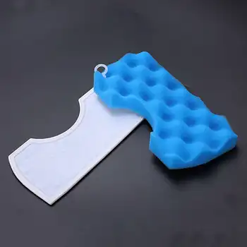 

2x Vacuum Cleaner Dust Filter Hepa Filter + 3xSet Of Filter Cotton For Samsung Sc4300 Sc4470 White Vc-B710W