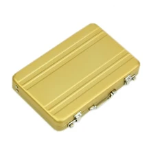 Алюминиевый Чехол для карты с паролем, чехол для мини-костюма, чехол с паролем