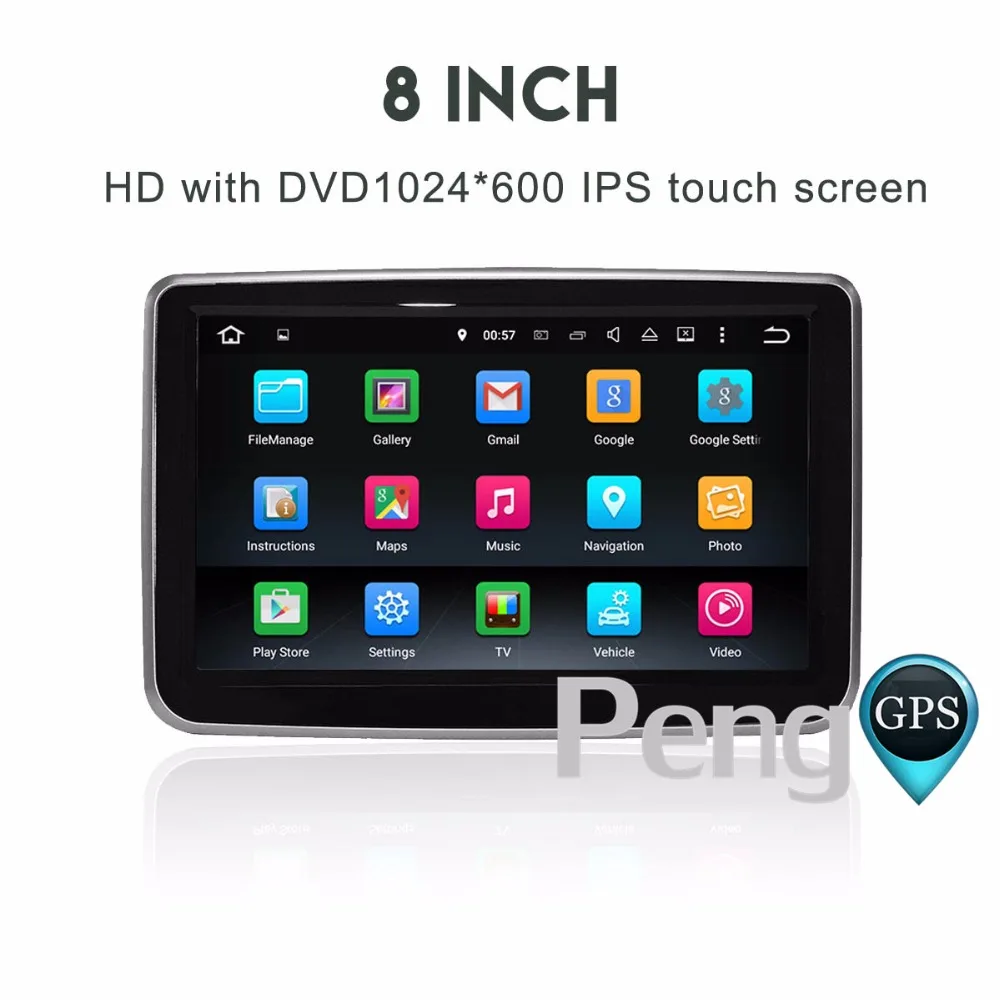 Cheap 8 Inch Octa Core DVD Player 2 Din Stereo Android 8.0 for Mecerdes Benz C 2014-2017 GPS Navigation Car Radio Multimedia Headunit 1
