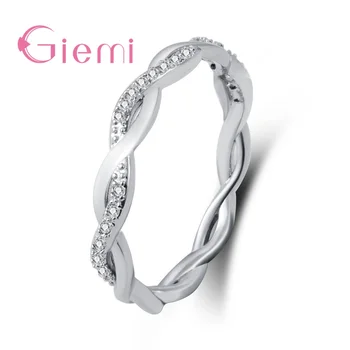 

Generous Halo Women Wedding Rings 925 Sterling Silver Cubic Zirconia Elegant Exquisite Shiny Charming Women Lover Mother