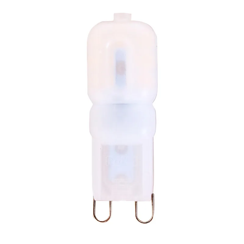 G9 AC220V 1 5 Вт 2835 SMD led кукурузная лампа 14 LED теплый белый кристалл силиконовая свеча